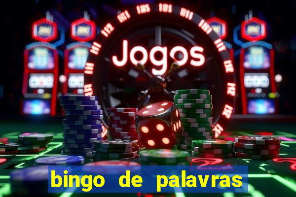 bingo de palavras de natal